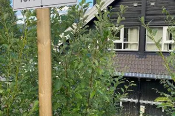 outside