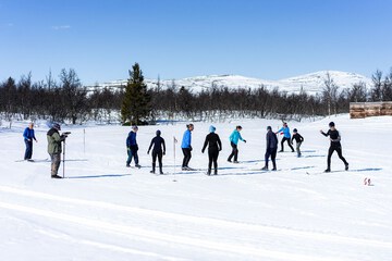 Skiing