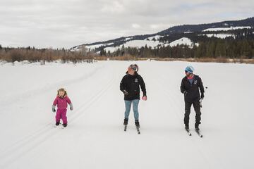 Skiing