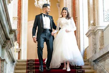 Indoor wedding