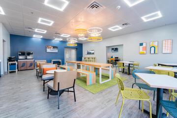 Breakfast area