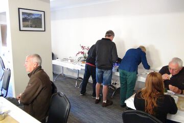 Breakfast area