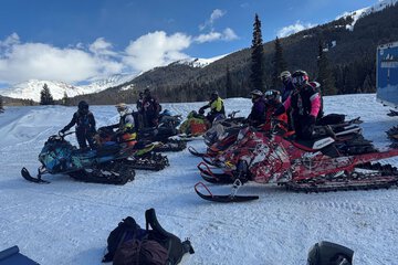 Snowmobiling