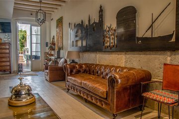 Interior entrance