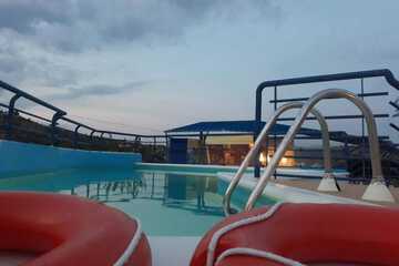 Rooftop pool