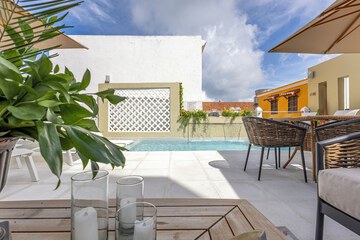 Rooftop pool