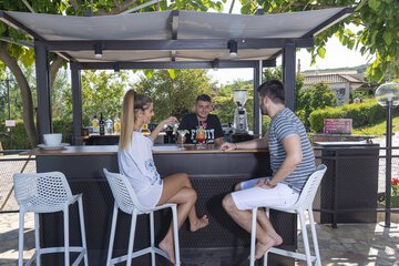 Poolside bar