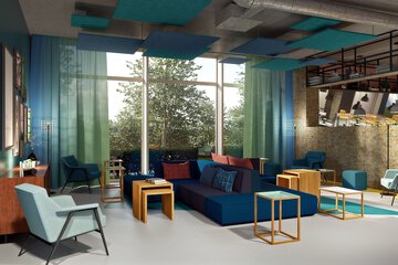 Lobby sitting area