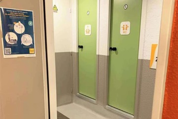 Shared bathroom