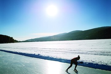 Ice skating