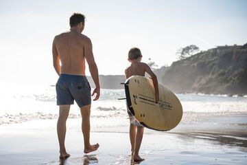 Surfing/boogie boarding