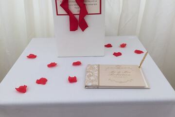 Indoor wedding