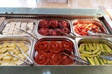 Breakfast buffet