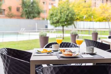 Breakfast area