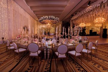 Indoor wedding