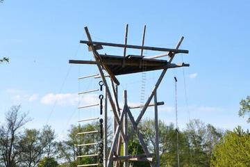 Outdoor rock climbing