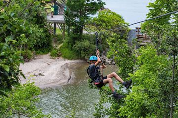 Ziplining