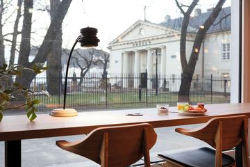 Breakfast area