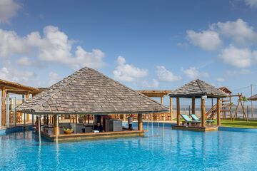 Swim-up bar