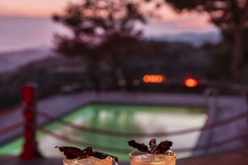 Poolside bar