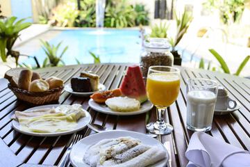 Breakfast buffet