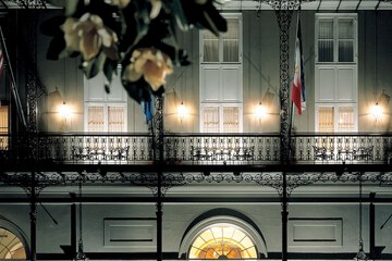 Front of property - evening/night