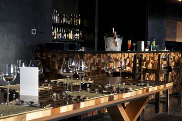 Poolside bar