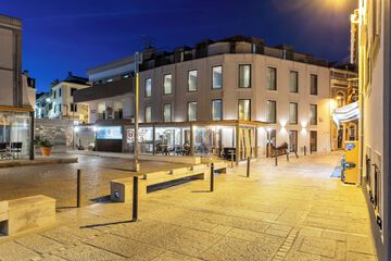 Front of property - evening/night