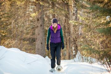 Snowshoeing