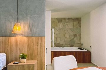 Private spa tub