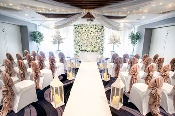 Indoor wedding