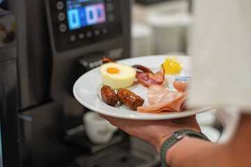 Breakfast buffet