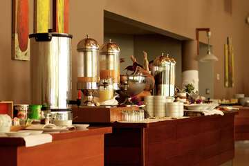 Breakfast area