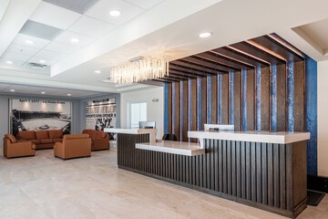 Check-in/check-out kiosk