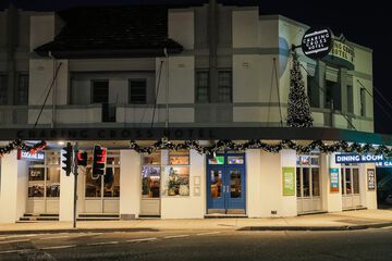 Front of property - evening/night