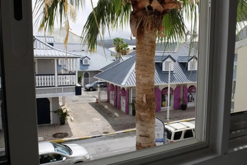 outside