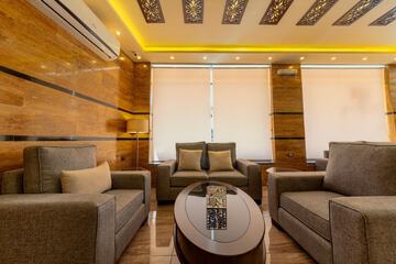 Lobby sitting area