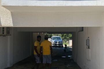 Interior entrance