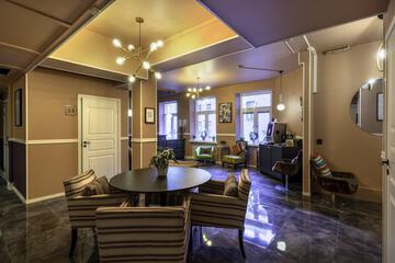 Lobby sitting area