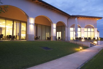 Front of property - evening/night