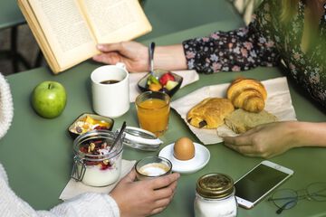 Breakfast area