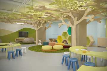 Children's play area - indoor
