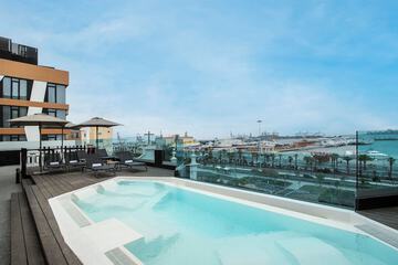 Rooftop pool