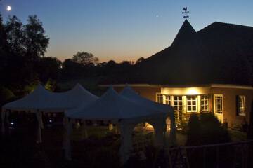 Front of property - evening/night
