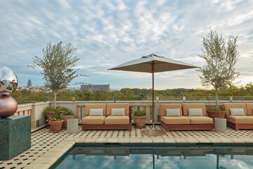 Rooftop pool