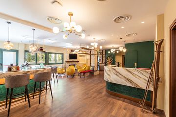 Lobby sitting area