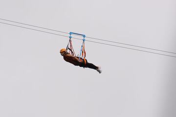 Ziplining