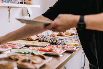 Breakfast buffet