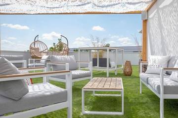 Rooftop terrace
