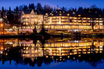 Front of property - evening/night